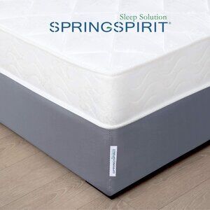 Springspirit Bed Base Cover Size King White